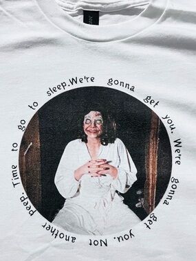 We’re gonna get you  horror retro White Unisex T-Shirt